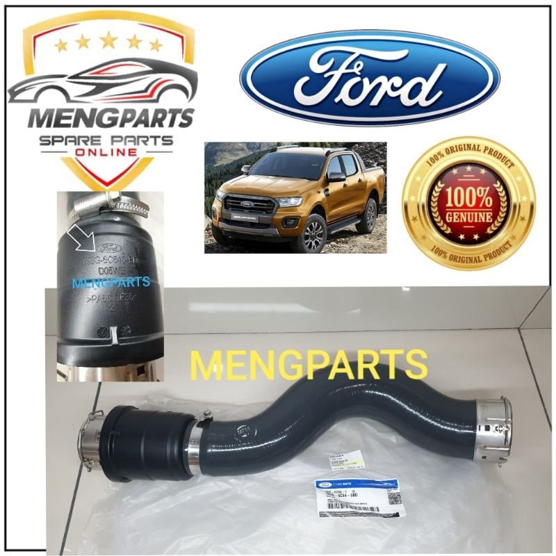 FORD RANGER T8 2.0 BI TURBO 2019Y LOWER TURBO INTER COOLER HOSE JB3Z-6C-646C