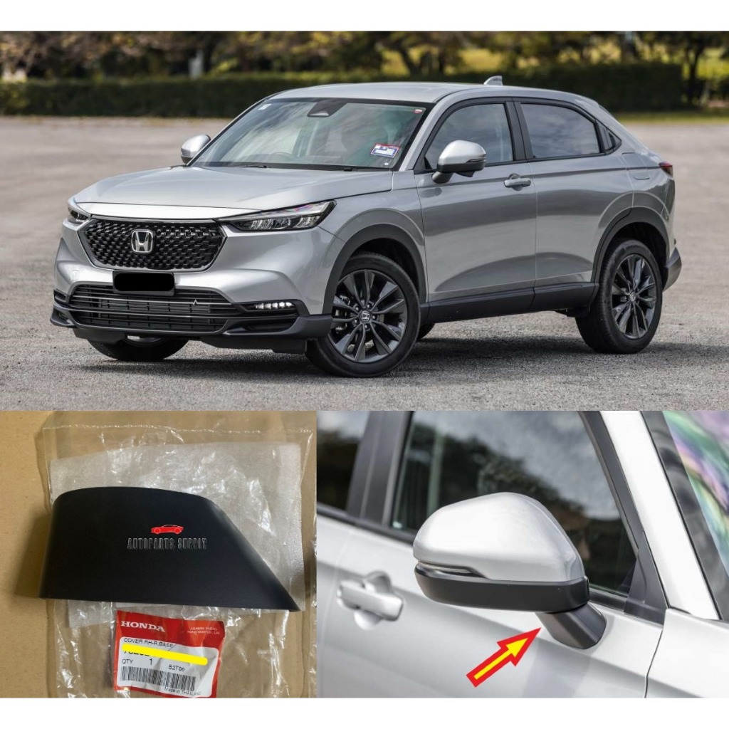 Honda HR-V HRV 2022 - 2024 กระจกมองข้างกระจกมองข้างฝาครอบขา RH LH