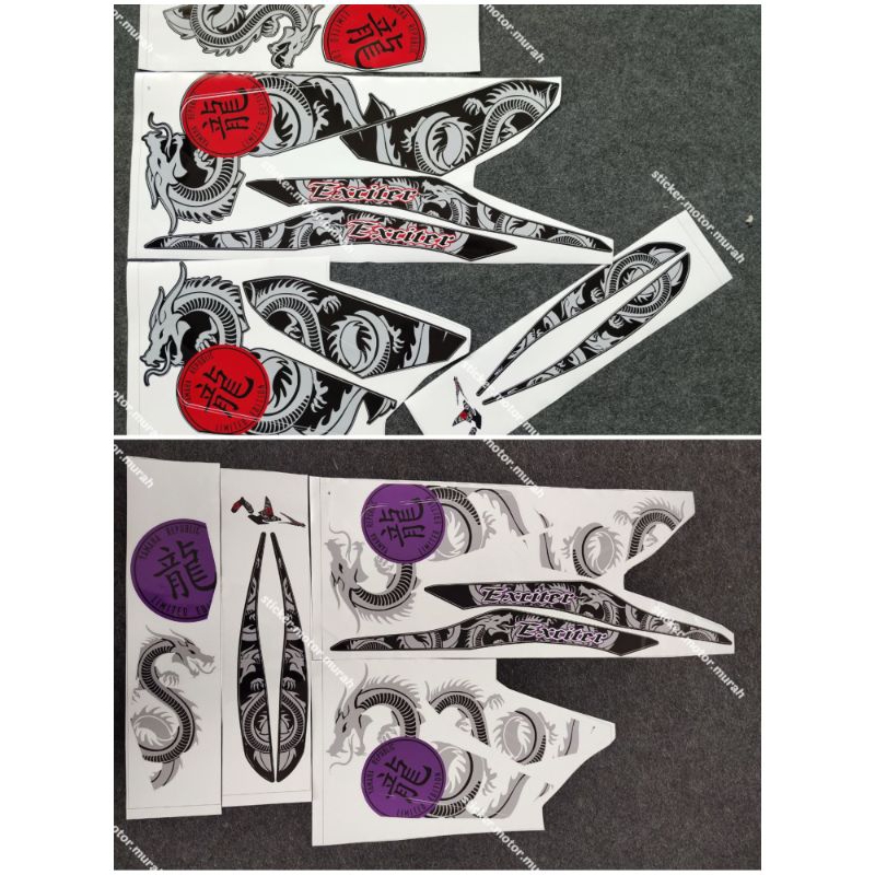 STRIPE Y16 DRAGON HOT EDITION สติ๊กเกอร์ NAGA Y16ZR