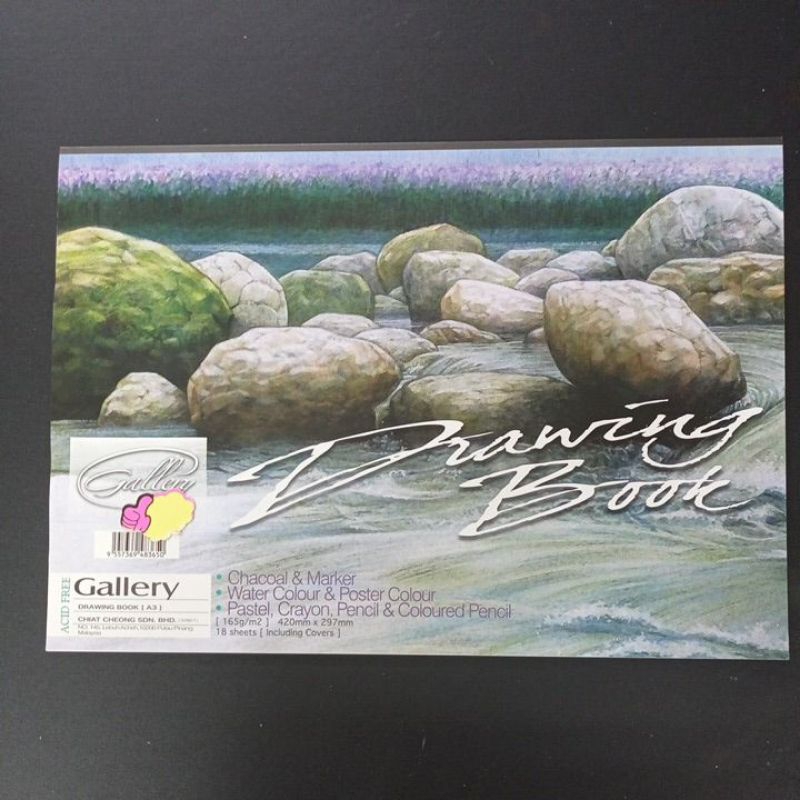 A3 165GSM DRAWING BOOK 16S