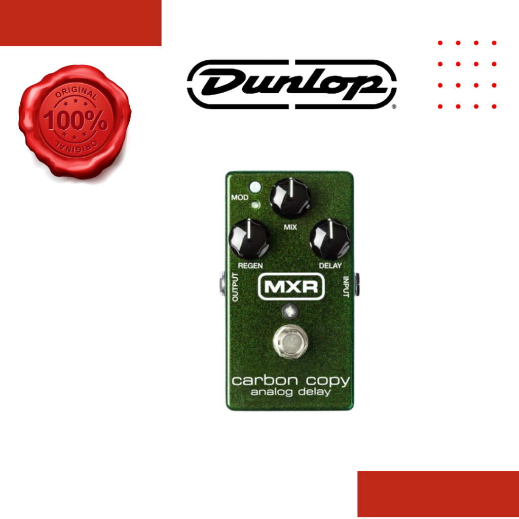 Dunlop M169 MXR Series Carbon Copy Analog Delay Pedal