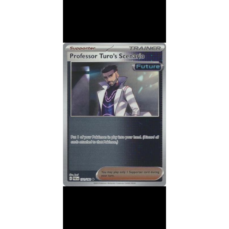 Pokemon TCG Professor Turos Scenario Paradox Rift