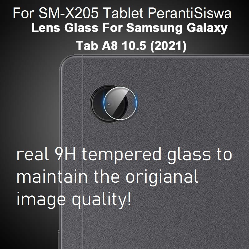 Samsung Galaxy Tab A9 8.7" A9+ 11" 2023 A8 LTE 10.5 LTE X205 แท็บเล็ตแท็บด้านหลังเลนส์กล้องกระจกนิรภ