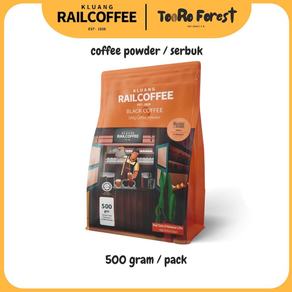 Klang Rail Coffee 500gm Powder Serbuk Kopi Oldest Train Kopitiam