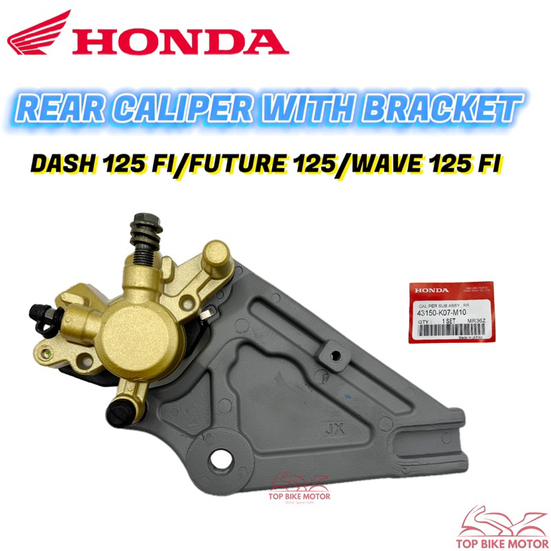 HONDA DASH125 ด้านหลังพร้อมตัวยึด FUTURE125 WAVE125 I DASH 110 V2 ปั๊มเบรกเบรกเบรก คาลิเปอร์ 43150-K
