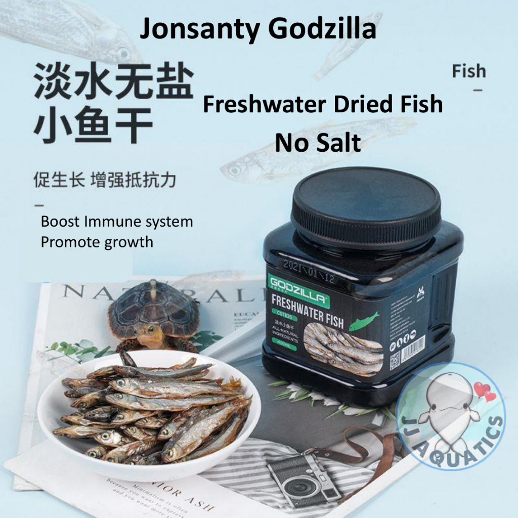 Pure Dried Fish Pet/Reptile Treats 100g Sterilized Cat Turtle Fish Hamster treats dried fish snack m