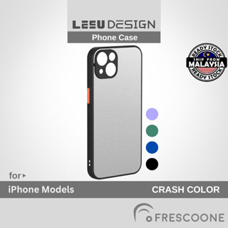 เคสโทรศัพท์มือถือ ป้องกันกระแทก ลาย LEEU CRASH COLOR สําหรับ iPhone 13 13 Pro Max 13 12 Mini 11 ProMax