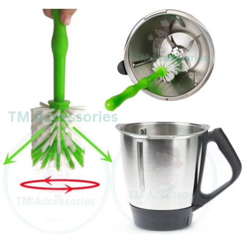 Thermomixaccessories ชามผสมทําความสะอาดแปรงแข็งสําหรับ TM5 TM6 TM31 มูลค่าแพ็คเกจชุดแปรง Thermomix