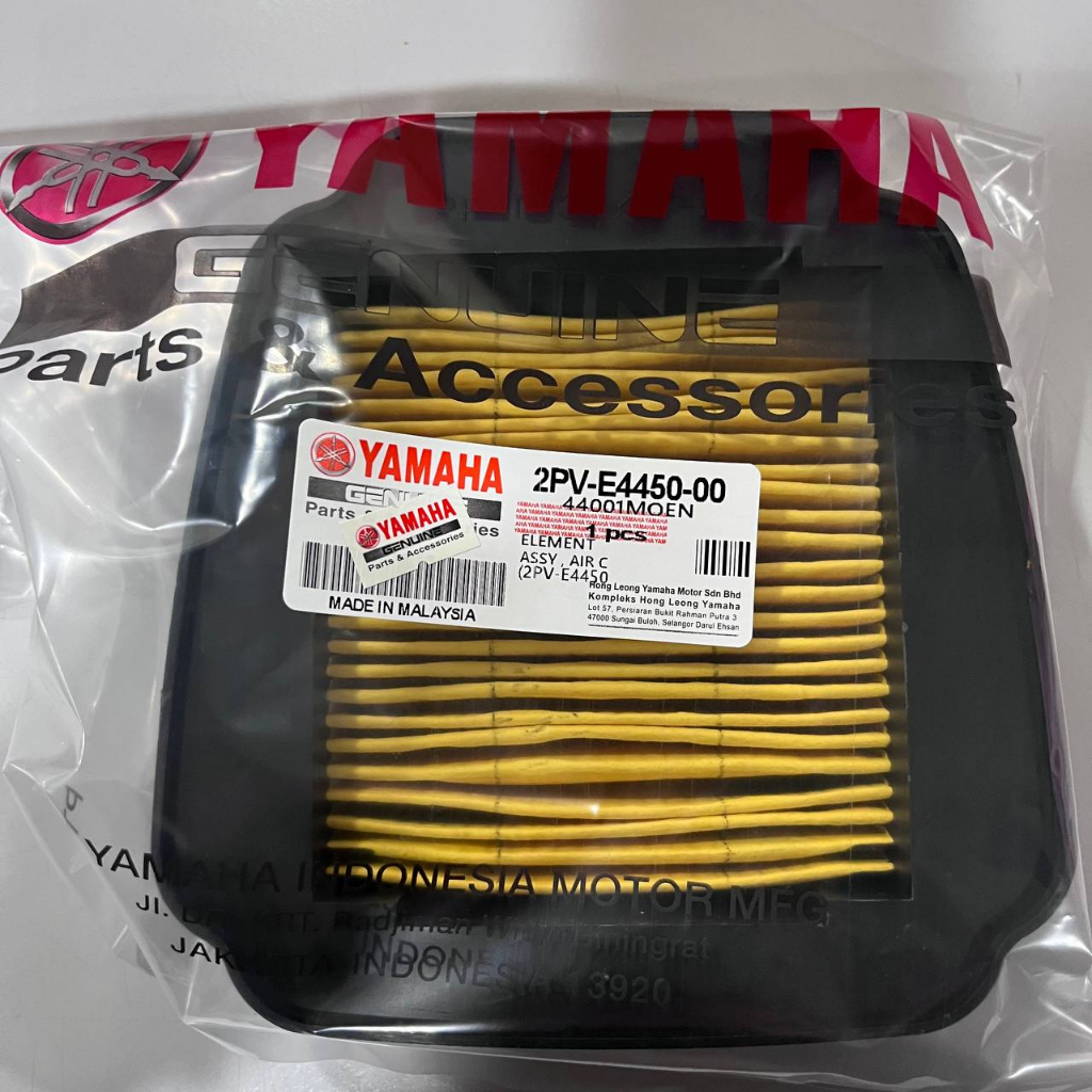 กรองอากาศ YAMAHA Y15ZR V1 V2 / LC135 V1 V2 V3 V4 V5 V6 V7 V8 / Y16 V1 V2 KOTAK ANGIN NAPIS