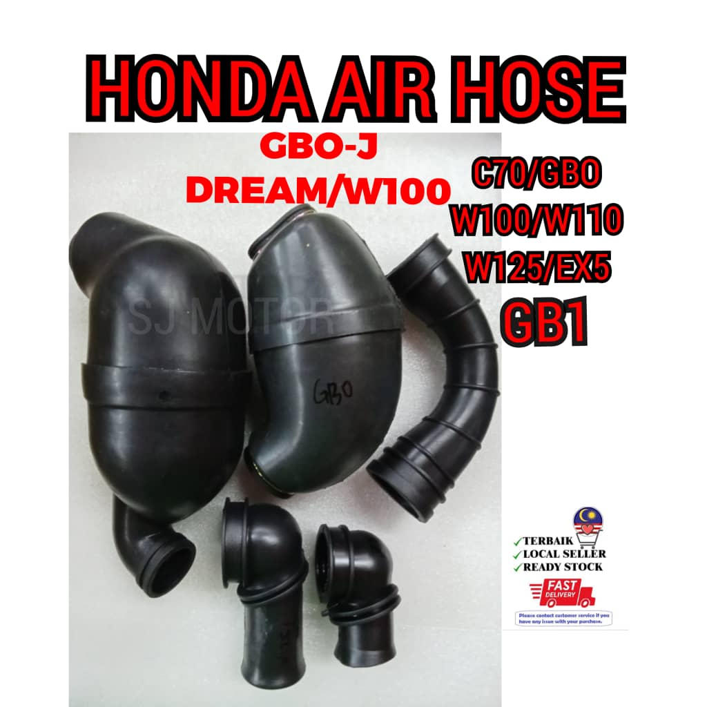 HONDA W110/W125/EX5/DREAM/W100/GBO/GBO-J/C70/GB1 AIR HOSE AIR FILTER HOSE PIPE AIR CLEANER ท่อ