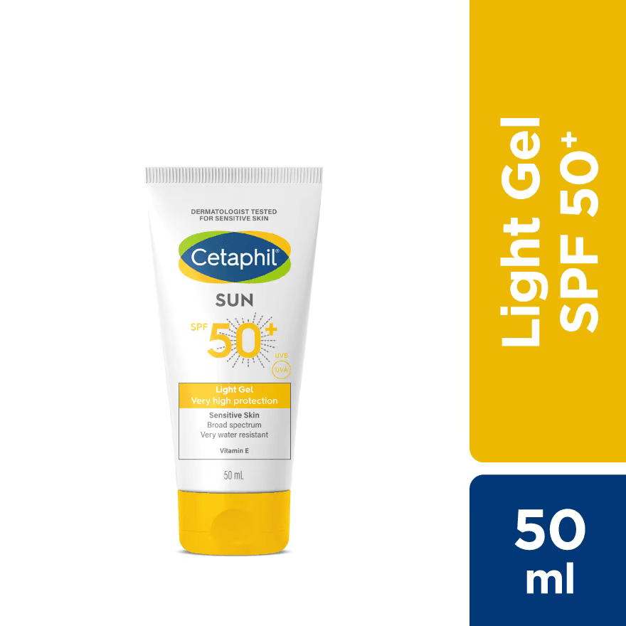 Cetaphil Sun SPF50 Light Gel Sunscreen For Face & Body 50ml