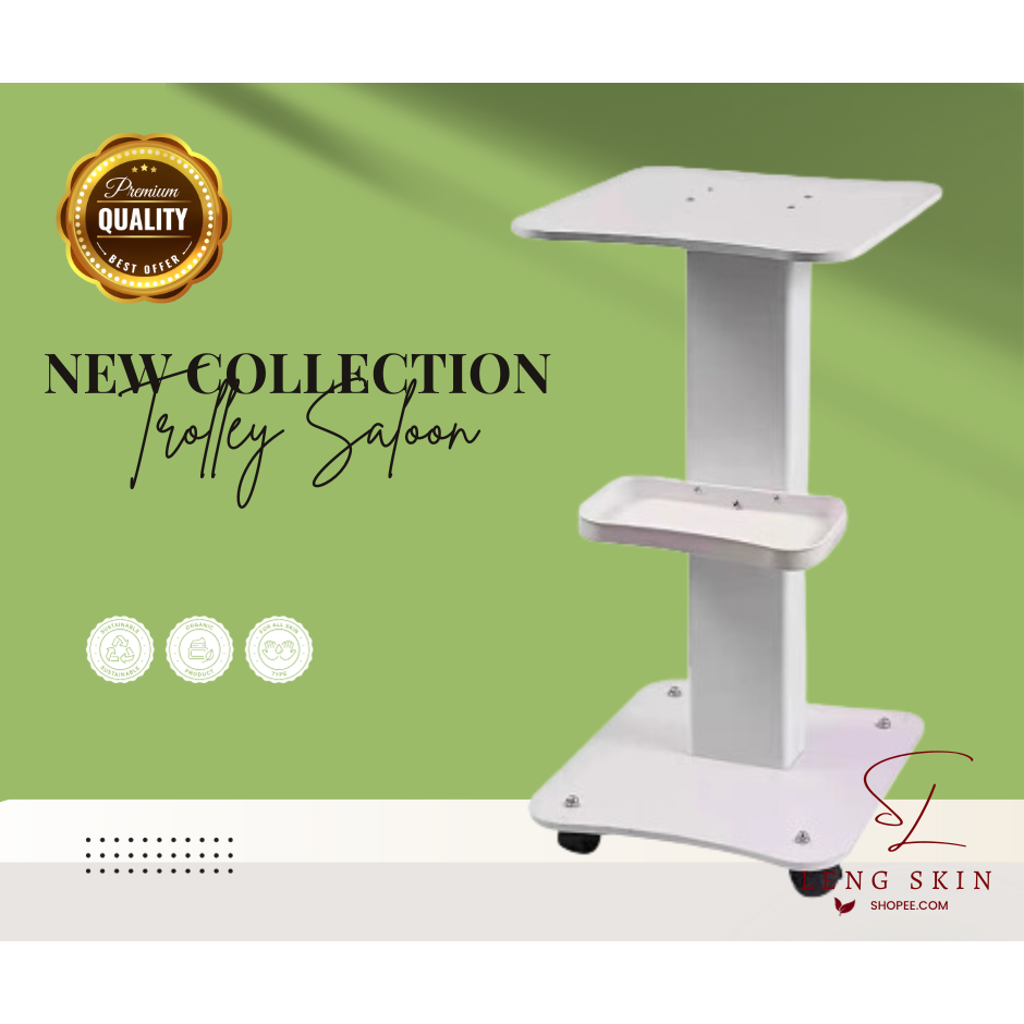 Beauty-Salon-Equipment-Trolley Beauty Scale Professional ABS Beauty Salon Trolley Salon แท่นกลิ้งรถเ