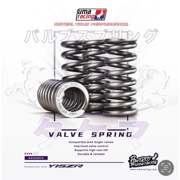 สปริงวาล์ว Uma Racing LC / Y15 / RS150 135LC UMA