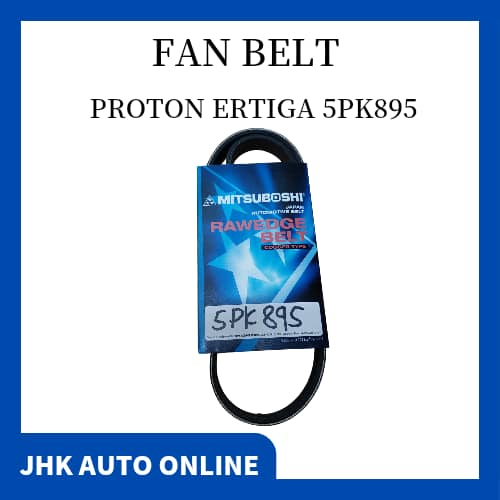 PROTON ERTIGA FAN BELT 5PK895 4PK765 ยี่ห้อ MITSUBOSHI
