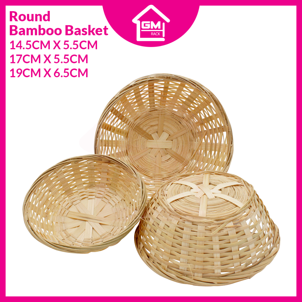 [GMTRACK] Bamboo ROTAN TRAY DULANG ROTAN HIASAN PINGAN ROTAN HIASAN