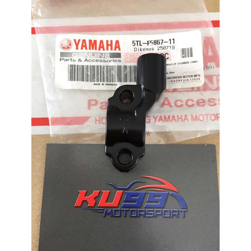 Y15ZR Y16ZR LC135 V8 FI LAGENDA FI NVX TAPAK SIDE MIRROR BRACKET KANAN Y15 Y16 135LC 100 5TL-F5867-1