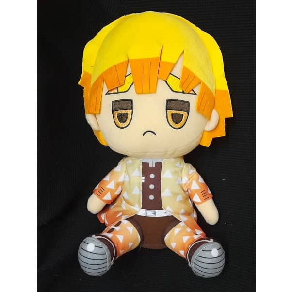 Zenitsu Agatsuma Vol.2 ตุ๊กตาผ้ากํามะหยี่ใหญ่ Demon Slayer Kimetsu ญี่ปุ่น