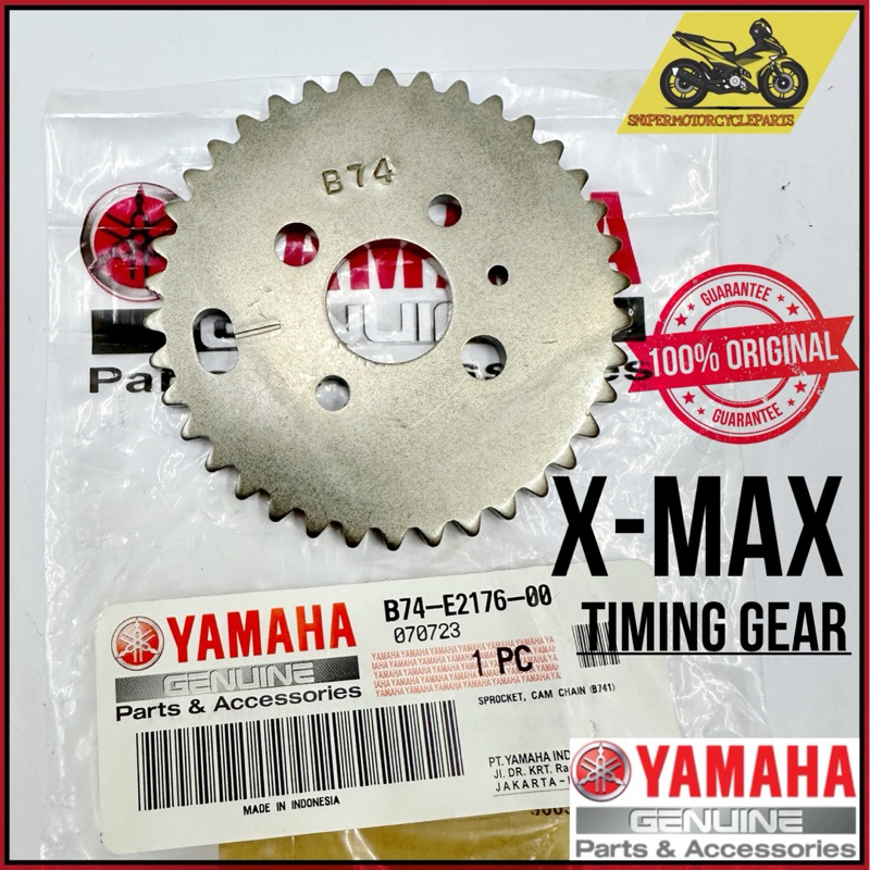 XMAX X MAX XMAX 250 CAM CHAIN SPROCKET TIMING GEAR B74-E2176-00 YAMAHA