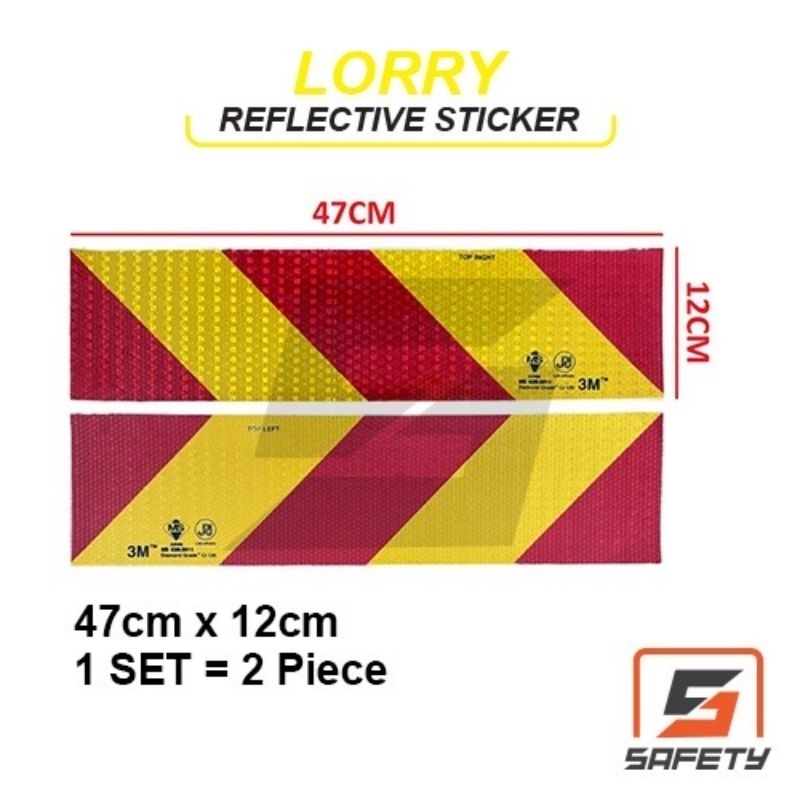 สติ๊กเกอร์ Puspakom Sirim, สติ๊กเกอร์ JPJ, สติ๊กเกอร์ Lori, สติ๊กเกอร์สะท้อนแสงเกรดเพชร 3M, สติ๊กเกอร์ทดสอบรถบรรทุก - รูปที่ 6