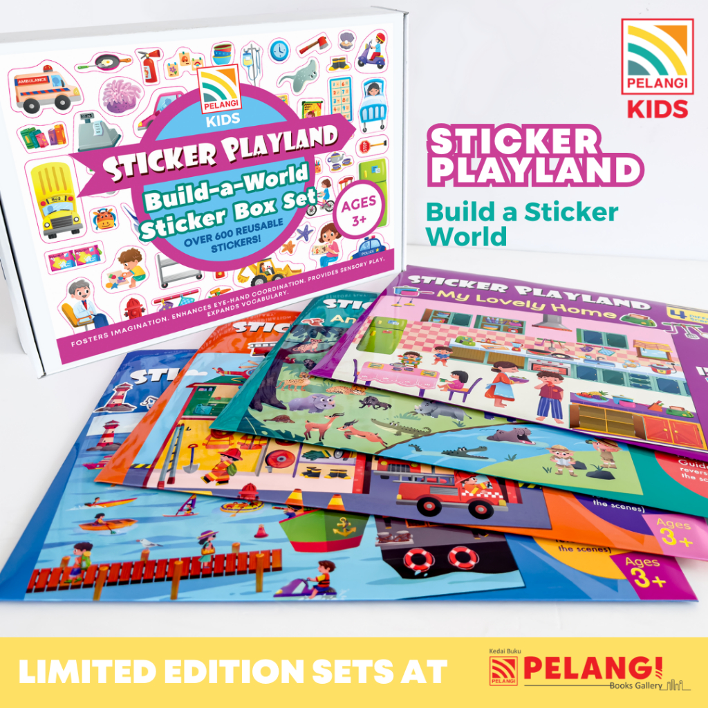 Pelangi Educational Toys Sticker Playland