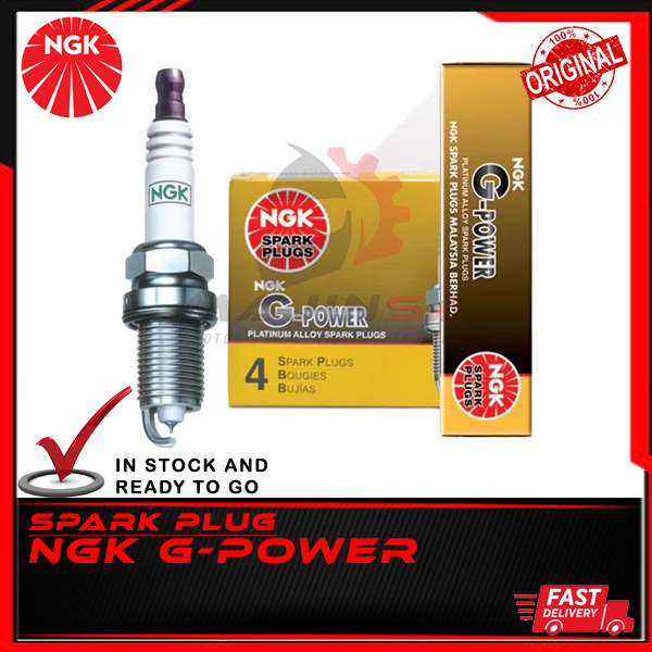 NGK G-POWER SPARK PLUG BR8EGP CPR6EAGP-9 CPR8EAGP-9 CPR9EAGP-9 PAAM PENCUCUCUH SUTIABLE สําหรับ Yama