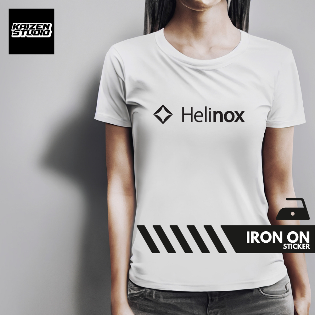 Kaizen STUDIO Helinox Iron On Heat Press Sticker Tshirt Bag Chair