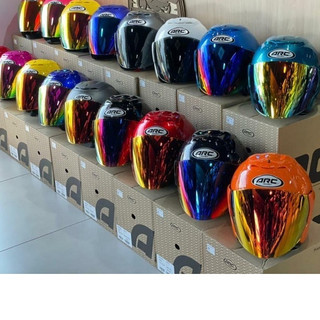 HELMET ARC RITZ New Flash Special Ori Size L-XXL with Sirim Cert Topi Keledar ARC Ritz Pastel V2头盔帽子