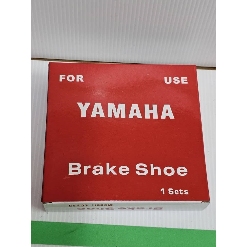YAMAHA BRAKE SHOE LC135 MOTOSIKAL PARTS OEM BRAKE LINING