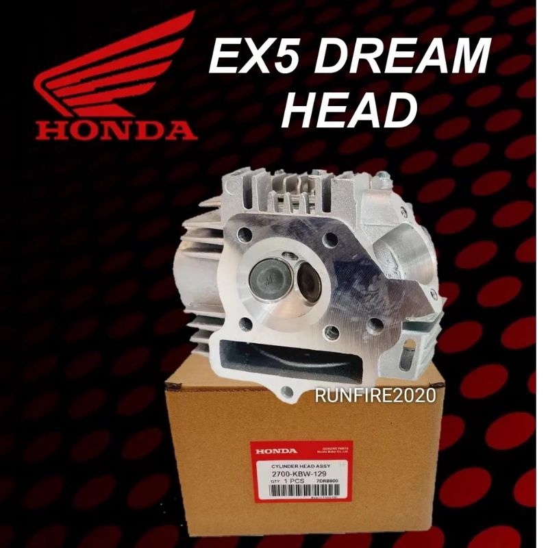 EX5 DREAM EX5 CLASS WAVE100 WAVE100R KRISS100 HONDA STD CYLINDER HEAD COMPLETE SET RUNFIRE2020 HONDA