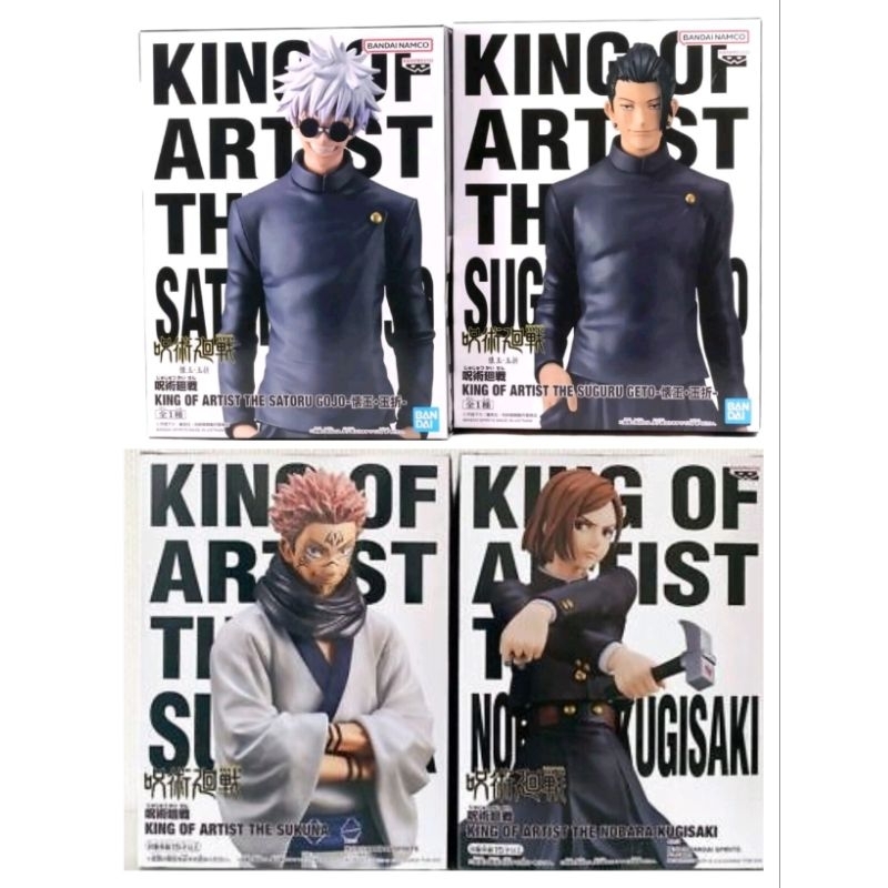 Banpresto รูป Jujutsu Kaisen KING OF ARTIST KOA The Suguru Gojo Sukuna Nobara อะนิเมะตัวเลข