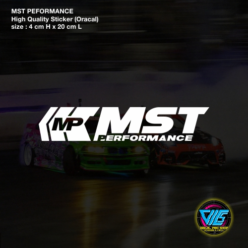 Mst PEFORMANCE Sticker / Decal (สติ๊กเกอร์คุณภาพสูง)