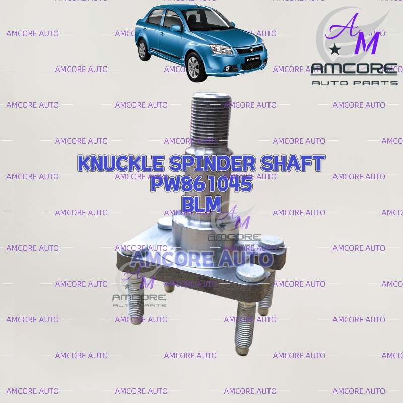 PROTON SAGA BLM - KNUCKLE SPINDLE SHAFT / KNUCKLE SHAFT / KNUCKLE SPRINT PW861045
