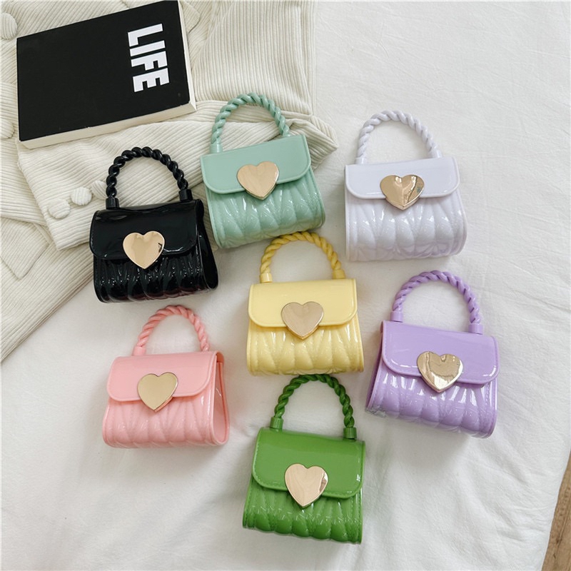 Jelly Girls Bag Kids Love Heart