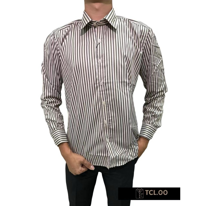 ผู้ชาย Baju Kemeja !! ️พอดีปกติ!! ️ ฮาร์ก้า-RM19 SAHAJA