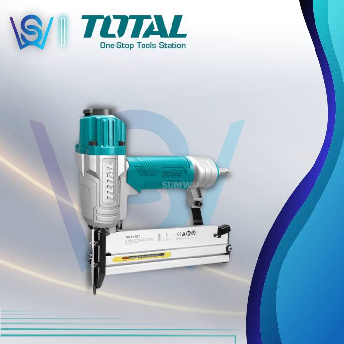 TOTAL 2 in 1 Combo Brad Nailer Tacker Gun (GA18, F15-50, J16-40, 1/4′) 气动钉枪 ฟรี ลวดเย็บกระดาษ 200 ชิ