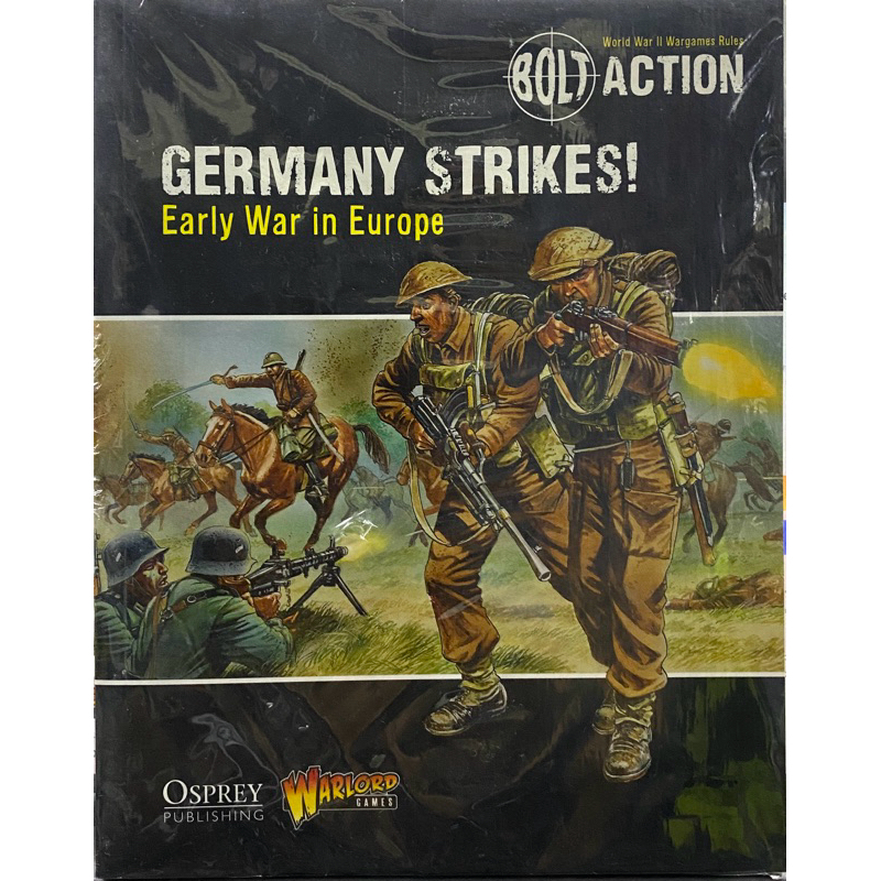 เกม Warlord - Bolt Action - Germany Strikes! Early War in Europe - หนังสือ Bolt Action Theatre