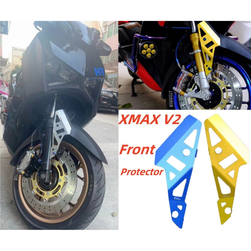 บังโคลนหน้า อัลลอย อุปกรณ์เสริม สําหรับรถจักรยานยนต์ Yamaha X-MAX XMAX X MAX