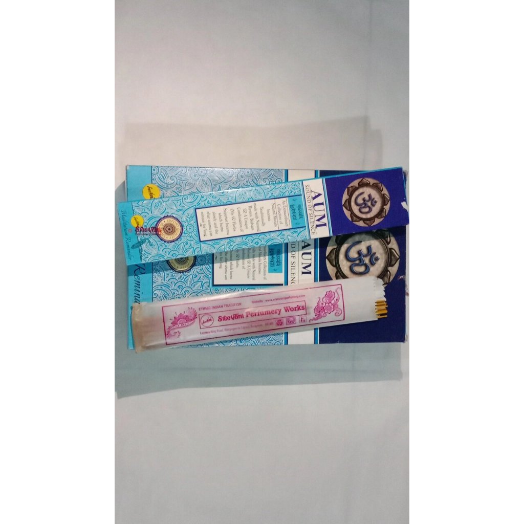 AUM [INCEENSE FLORA STICKS] [AUM CONE] [ รายการ POOJAI]