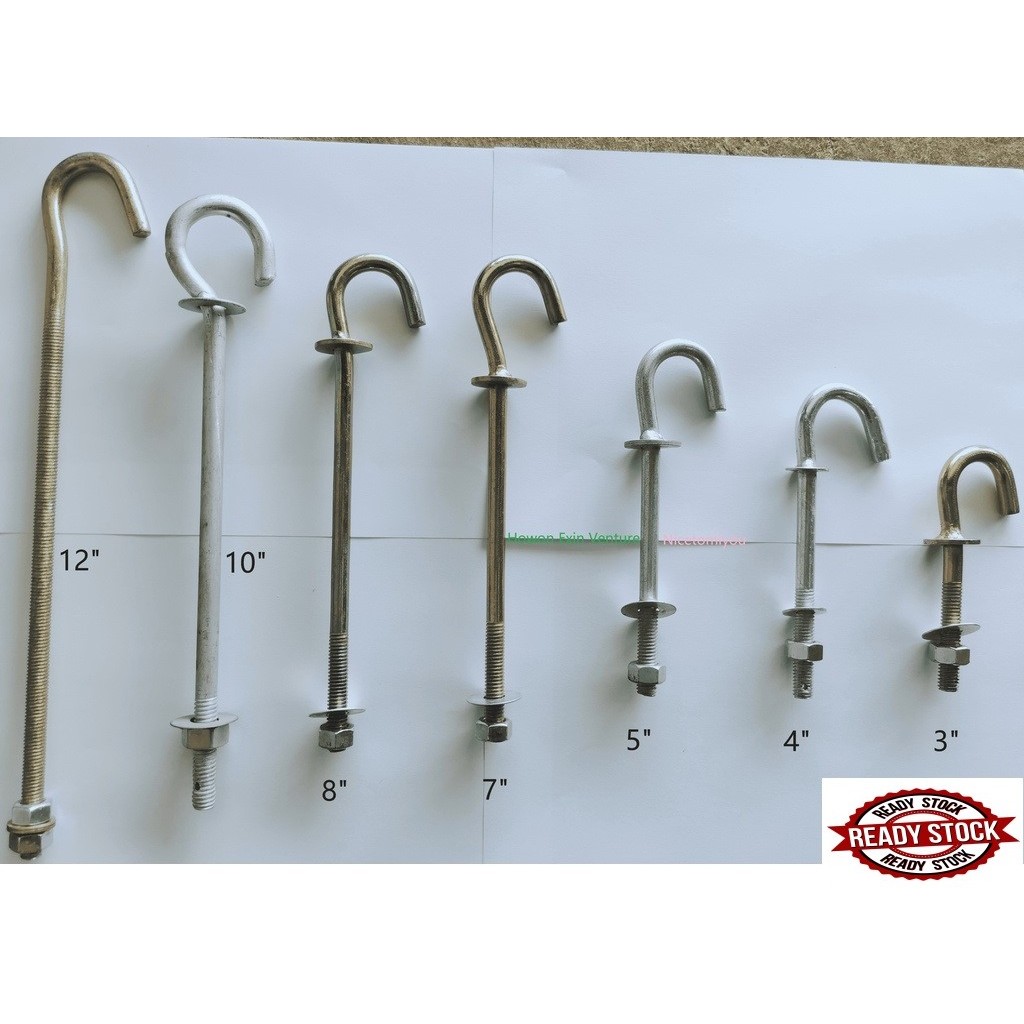 J Hook Fan Ceiling Hanger J Type