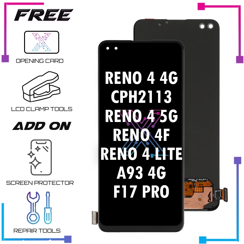 สําหรับ OLED RENO 4 4G 5G 4F 4 SE 5 5F 5Z 5 LITE 6Z LITE CPH2113 REAL V15 5G X7 8 4G A94 A95 Q2 PRO 