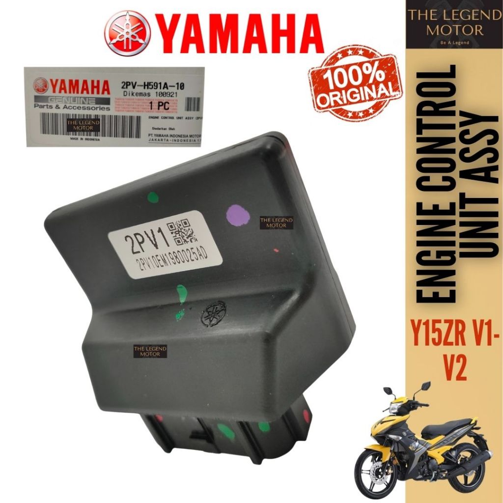 Y15ZR V1-V2 CDI Ecu หน่วยควบคุมเครื่องยนต์ Ecu 2PV-H591A-00 2PV-H591A-10 Yamaha Y15 Z ZR EXCITER