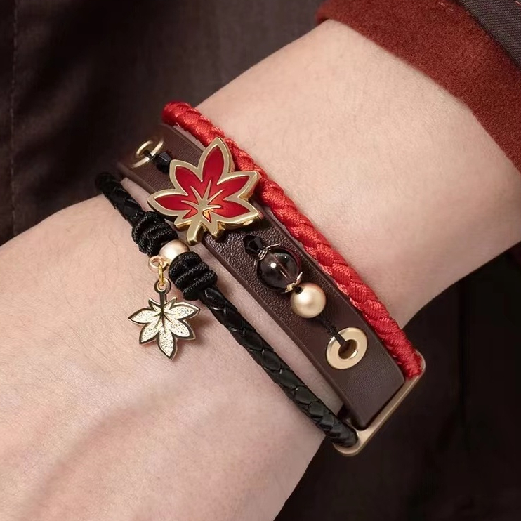 อย่างเป็นทางการ Kazuha และ Inazuma Theme Impressions Series Bracelet Genshin Impact Crane Coat Star 