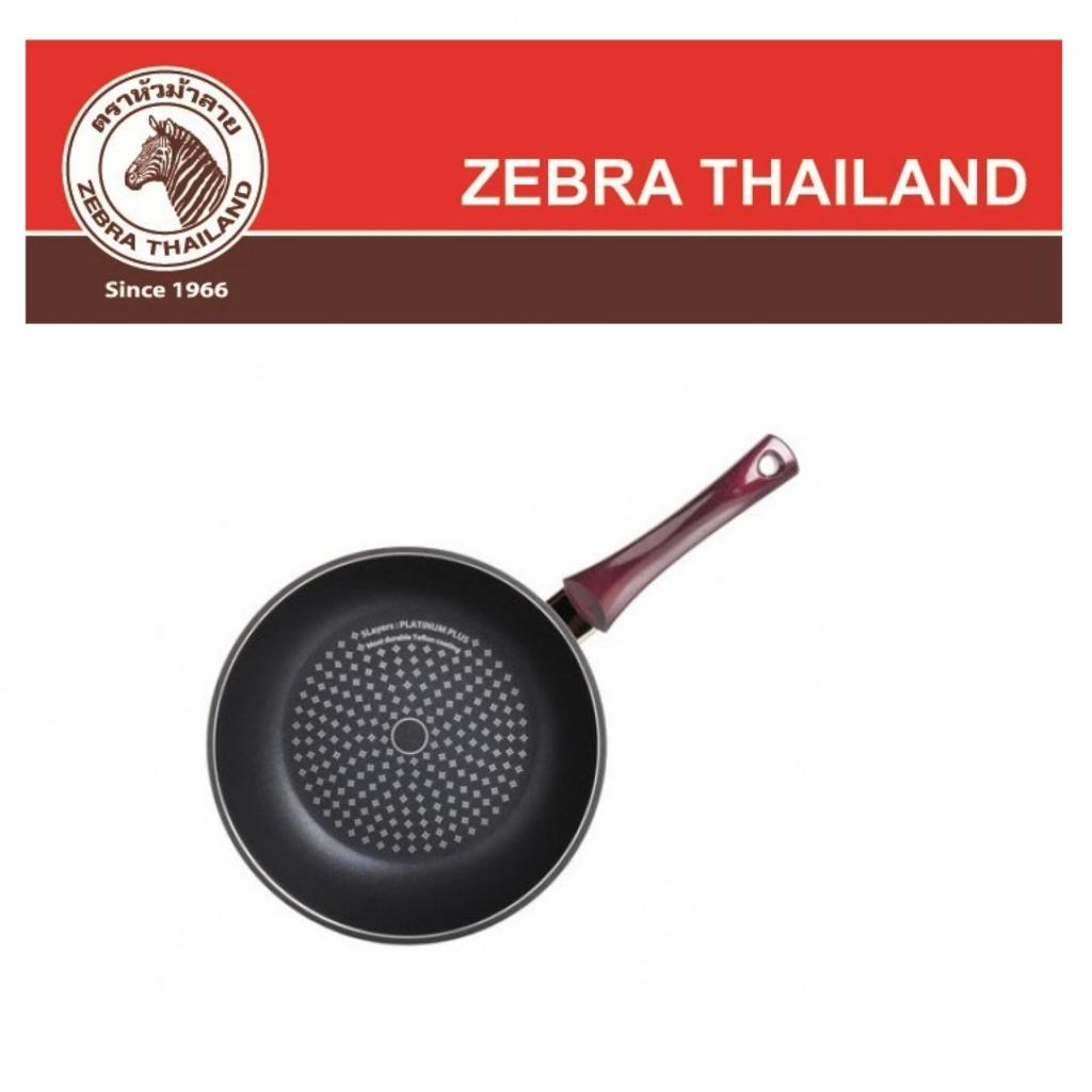 Thailand Brav牌 Zebra 28cm Platinum Plus IH Wok Pan Z174659 174659 ม้าลาย สเตนเลส
