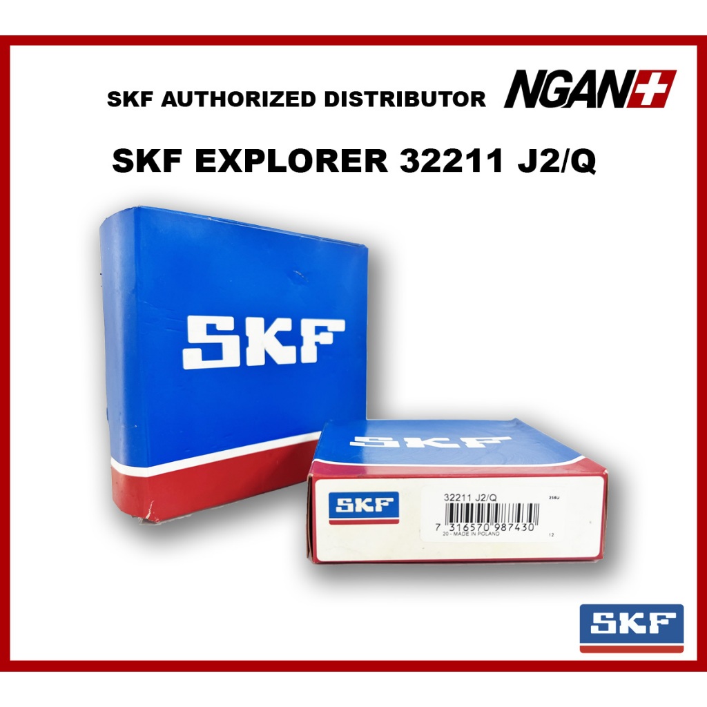 SKF 32211 J2/Q 23214 J2/Q แบริ่งลูกกลิ้ง ROW เดี่ยว