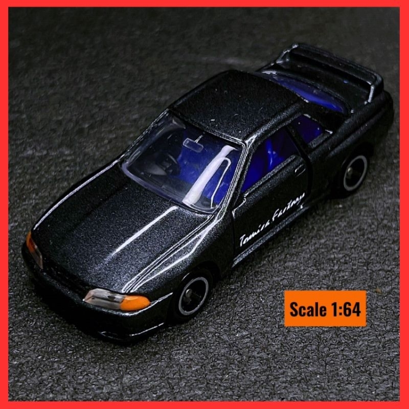 Tomica Nissan Skyline GTR R32 สีเทารุ่น Tomica โรงงาน R32 Takara Tomy GTR32 Diecast Kereta Mainan JD