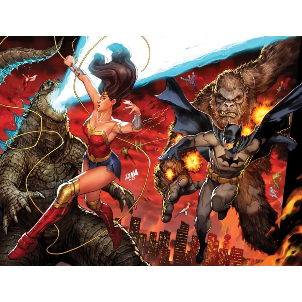 Justice League vs Godzilla vs Kong 2 - DAVID NAKAYAMA ตัวเชื่อมต่อหลากหลาย - หนังสือการ์ตูน DC - หนังสือการ์ตูน -