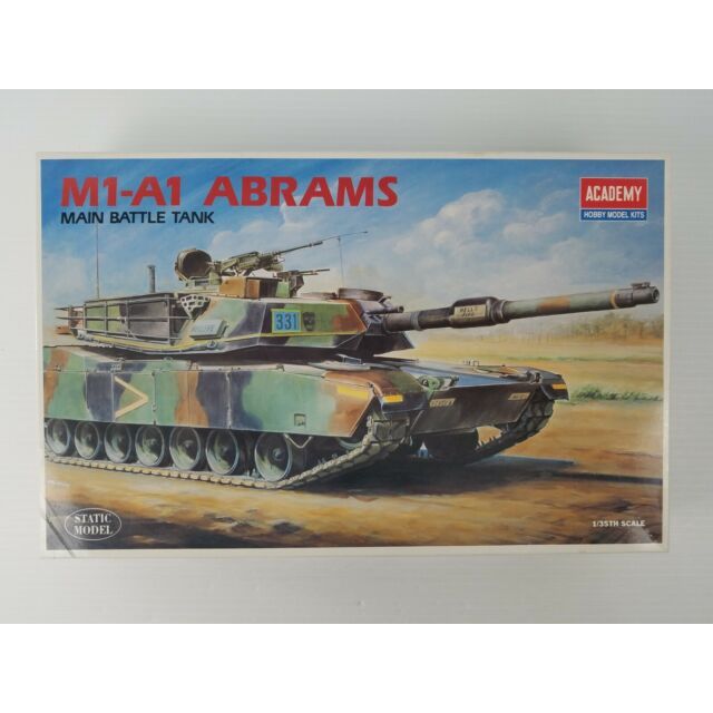 Academy Minicraft 1/35 M1a1 Abrams รถถังหลัก 1345