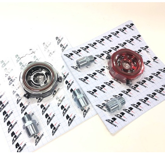 Aermotive Oil Temp & Oil Press Meter Sensor Adapter Sandwich Pressure Temperature