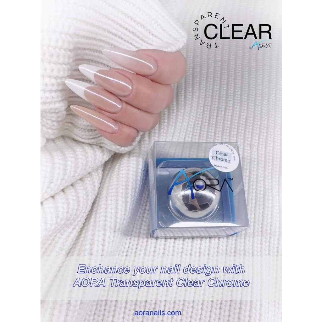 Aora โครเมี่ยมใส สีใส