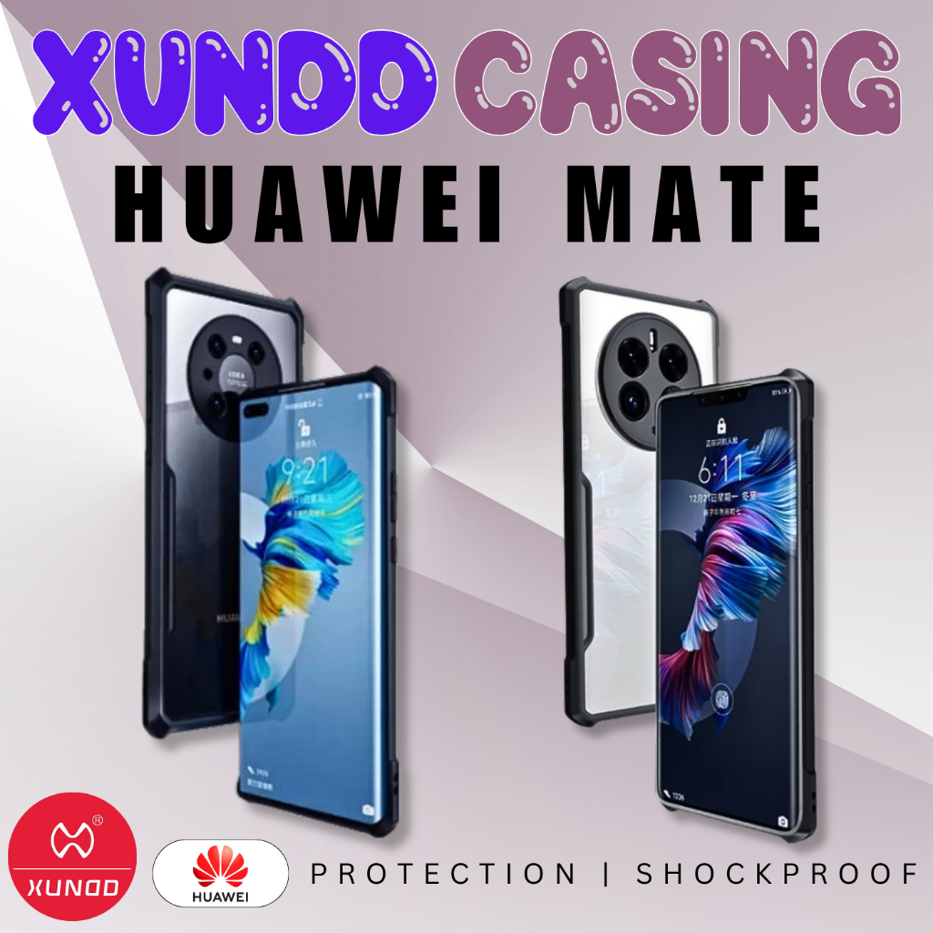 Xundd สําหรับ Huawei Mate 50 Pro / Mate 40 Pro / Mate 20 Pro / Mate 20X / เคสกันกระแทก